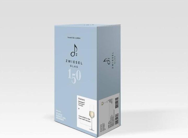 Produktbild Zwiesel ZWG Champagnerglas Journey (35.80 cl, 2 Gläser, Sektgläser)