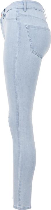 Actual product image Urban Classics Ladies High Waist Skinny Denim Pants (28)