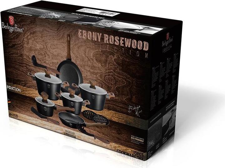 Produktbild BerlingerHaus Forest Line BH-1537 (Pfannenset + Topfset, Aluminium, 28 x 12.50 cm)