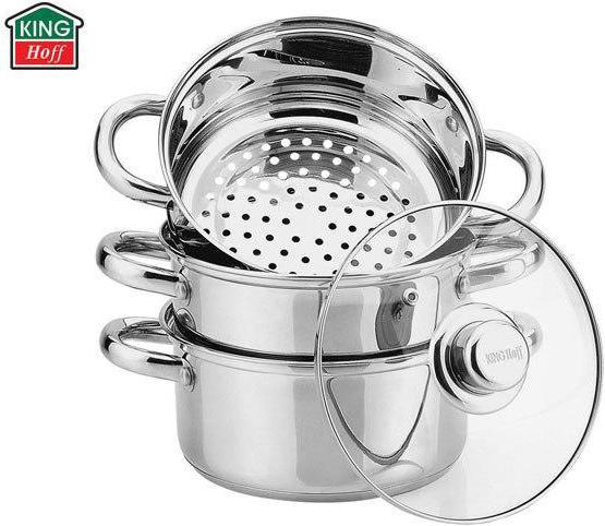 Produktbild Kinghoff STEAM POT 4 ELEM. 18cm KH-3316 (Kochtopf, Edelstahl)