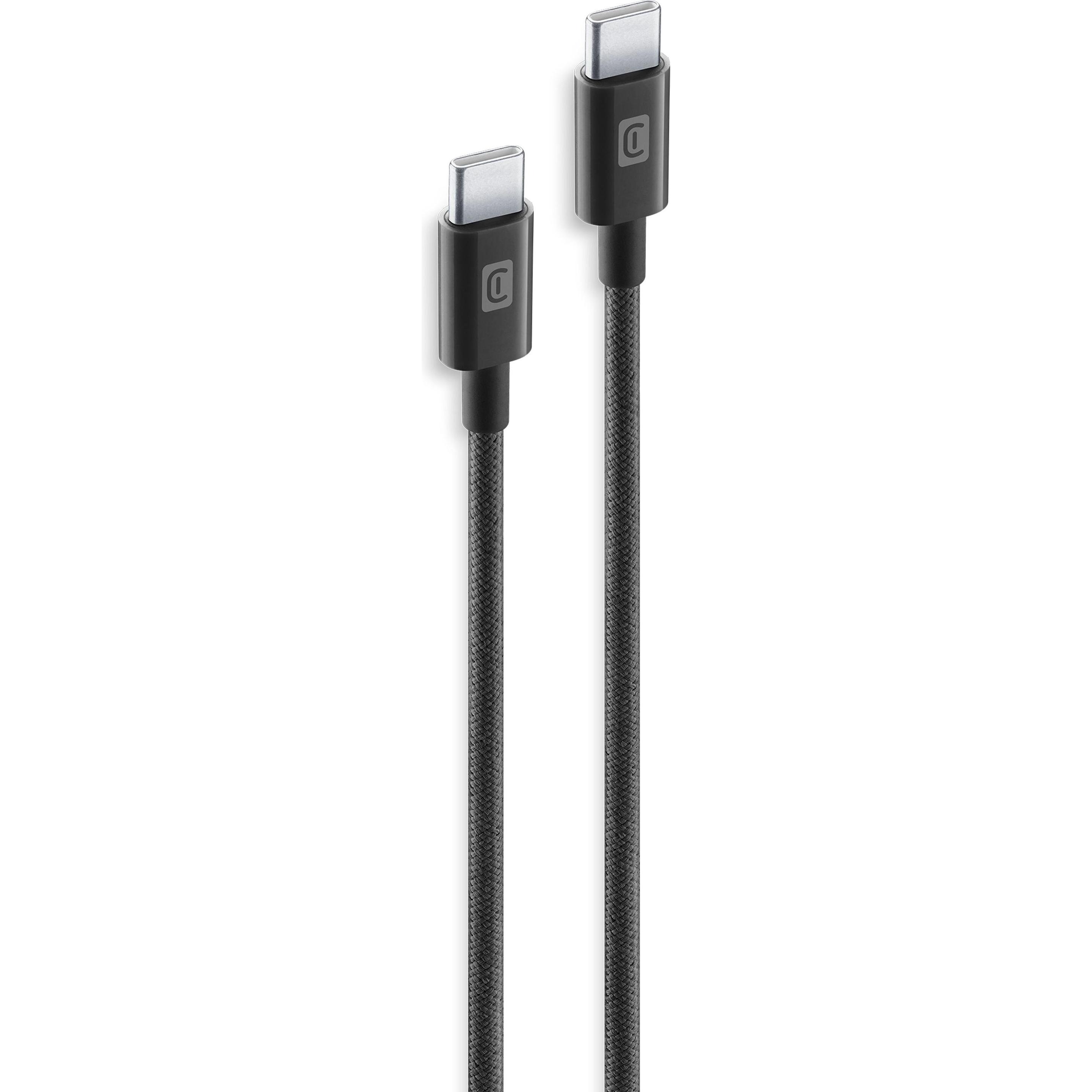 Cellularline Braided Data Cable 1,5 m (1.50 m, USB 2.0), USB Kabel