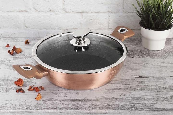Actual product image BerlingerHaus GRANITE POT 28cm BH-1519 ROSE GOLD (Aluminium, 28 x 7.50 cm)
