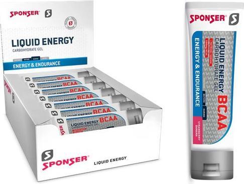 Produktbild Sponser Display Liquid Energy (Banane, Erdbeere, 18 Stk., 1260 g)