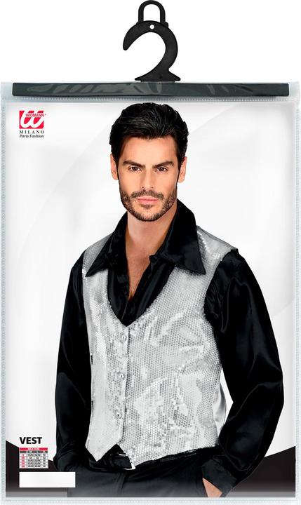Immagine prodotto Widmann Gilet SILVER PAILLET da uomo, M (M)