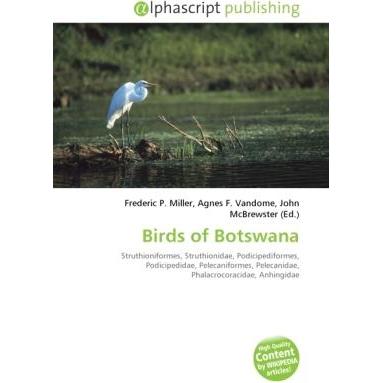 Birds of Botswana, Fachbücher