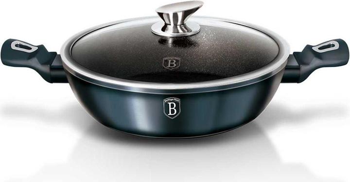 Actual product image BerlingerHaus GRANITE POT 28cm AQUAMARINE LINE BH-1877 (Aluminium, 28 x 7.50 cm)