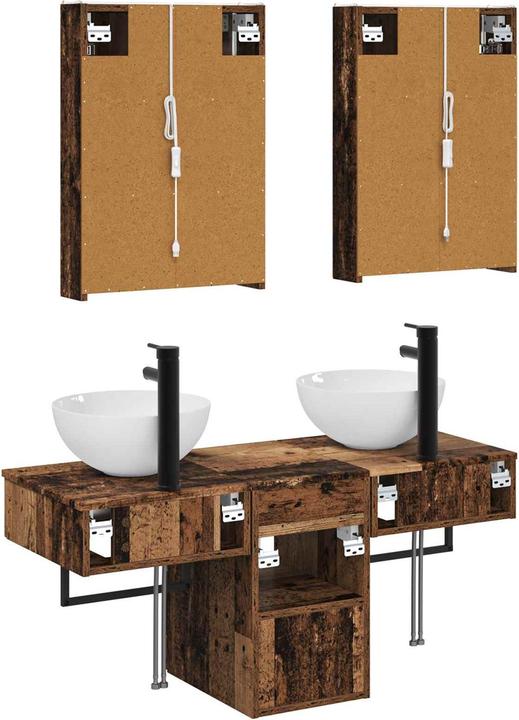 Produktbild vidaXL Badezimmerschrank