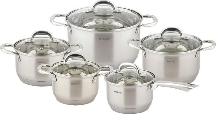 Produktbild Kinghoff Pot set 10 ITEMS. KH-4466 (Pfannenset + Topfset)