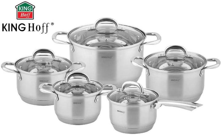 Produktbild Kinghoff Pot set 10 ITEMS. KH-4466 (Pfannenset + Topfset)