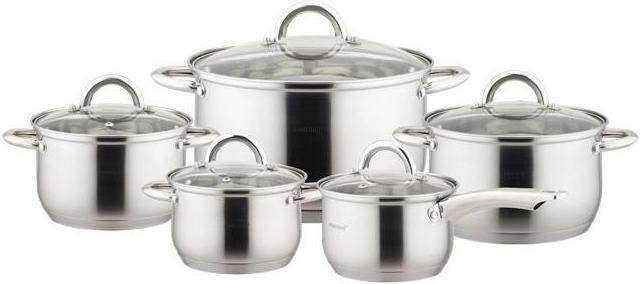 Produktbild Kinghoff Pot set 10 ITEMS. KH-4449 (Kochtopf, Edelstahl)