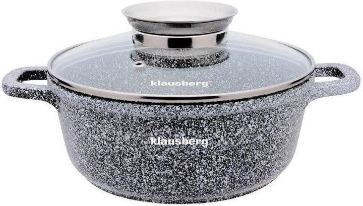 Klausberg KB-7533 (Set di pentole e padelle da cucina, Acciaio)