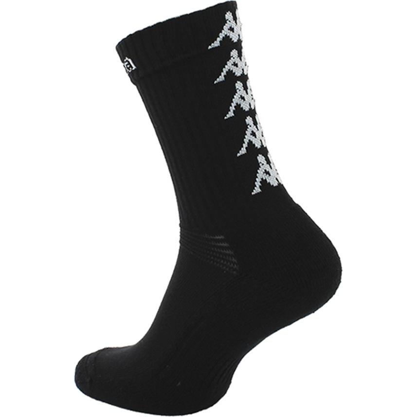 Kappa, Unisex, Sportsocken, Eleno Pack Of 3 Socks (50, 52), Schwarz