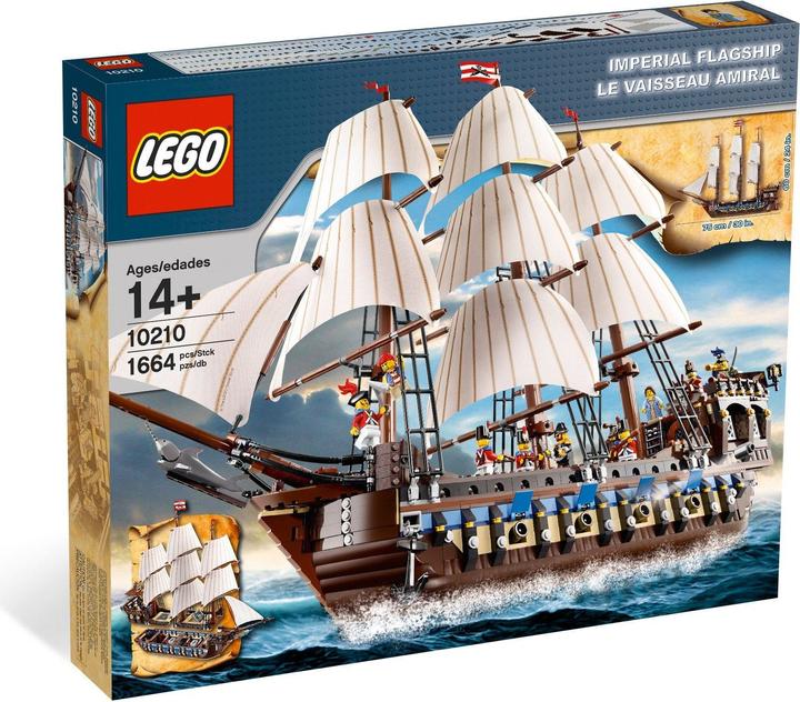 Produktbild LEGO Segelschiff (10210, LEGO Creator 3-in-1)