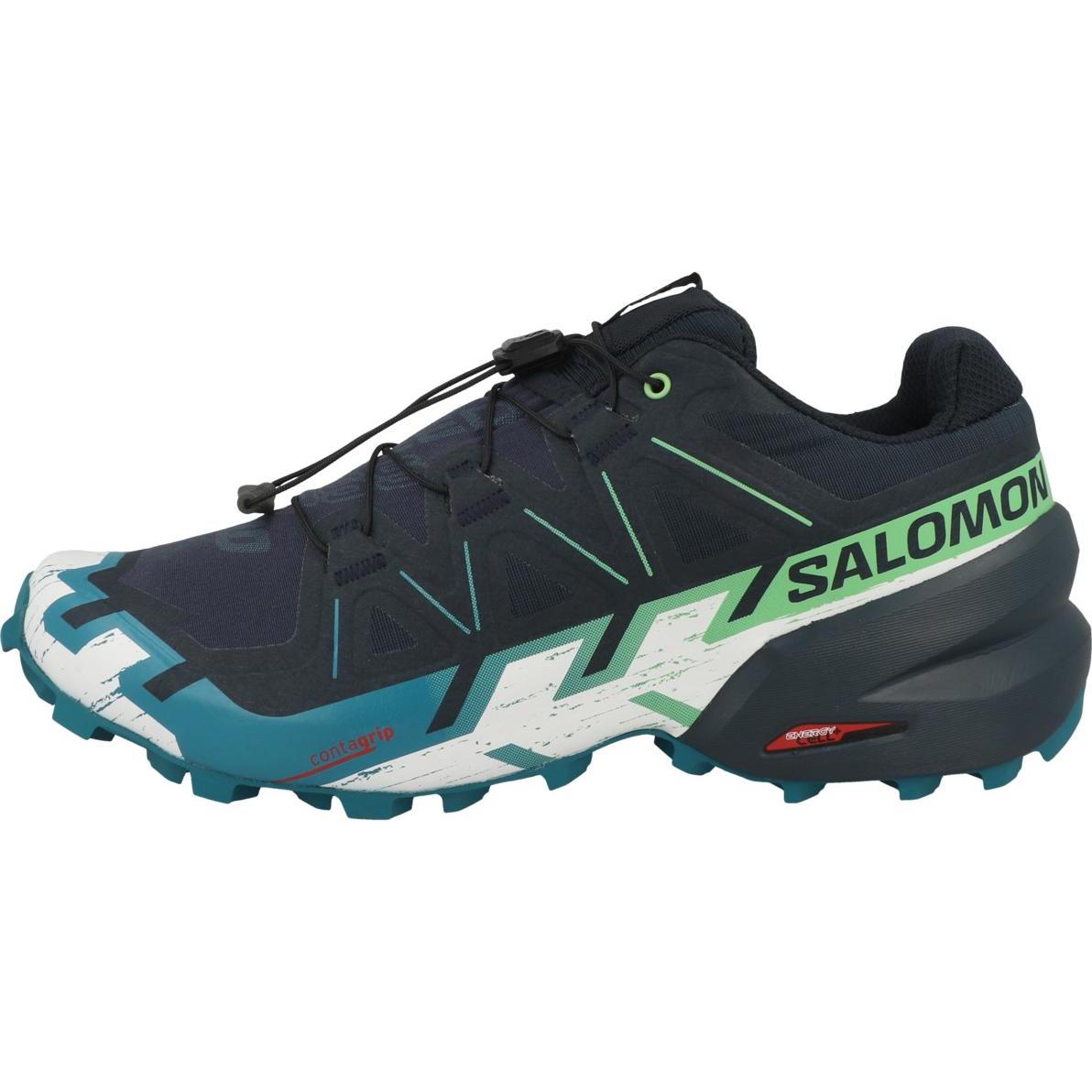 Salomon, Herren, Laufschuhe, Speedcross 6 - 61641 (46 2/3), Blau