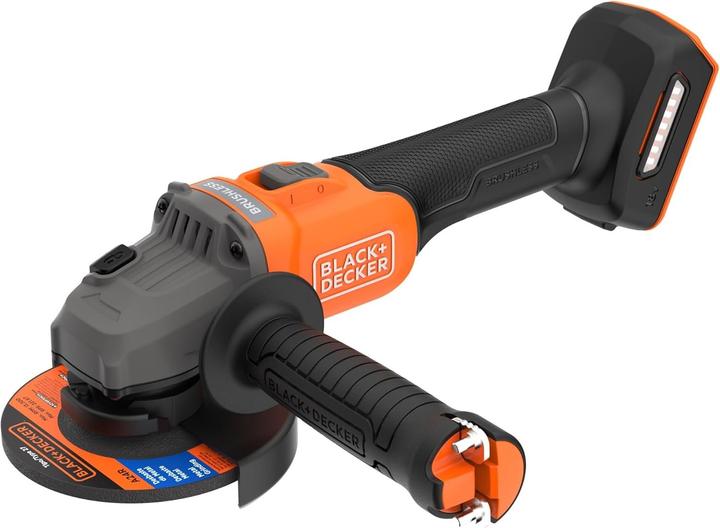 Actual product image Black & Decker BLACKDECKER 18V Brushless Cordless Grinder 115cm Bare BCG6L8NXJ (115 mm)