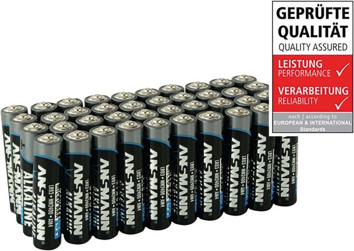 Produktbild Ansmann Micro LR03 (40 Stk., AAA, 1200 mAh)