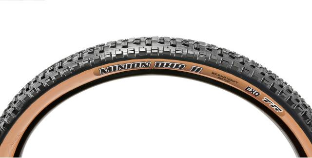 Actual product image Maxxis Minion DHR II Skinwall TR EXO 60TPI Dual (29 x 2.40, 61-622)