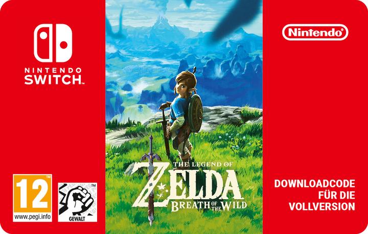 Actual product image Nintendo The Legend of Zelda: Breath of the Wild Digital Code (Switch)