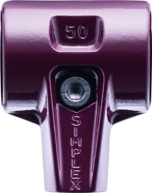 Actual product image Halder SIMPLEX soft-face mallet housing without inserts, without handle