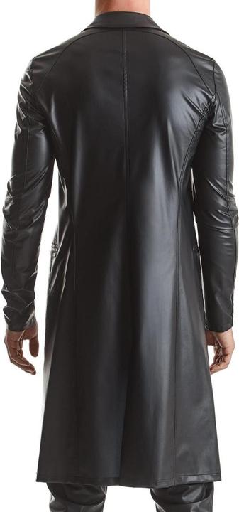 Produktbild Regnes Fetish Planet Herren Wetlook Mantel "RMSergio001" (5XL)
