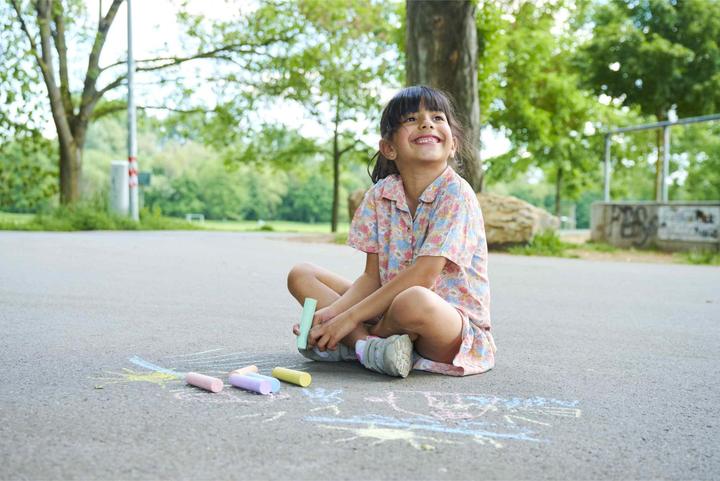 Actual product image Simba 6 street crayons (6x)