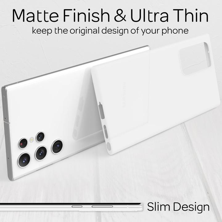 Image du produit Nalia Étui rigide mat extrêmement fin de 0,3 mm d'épaisseur (Samsung Galaxy S22 Ultra)