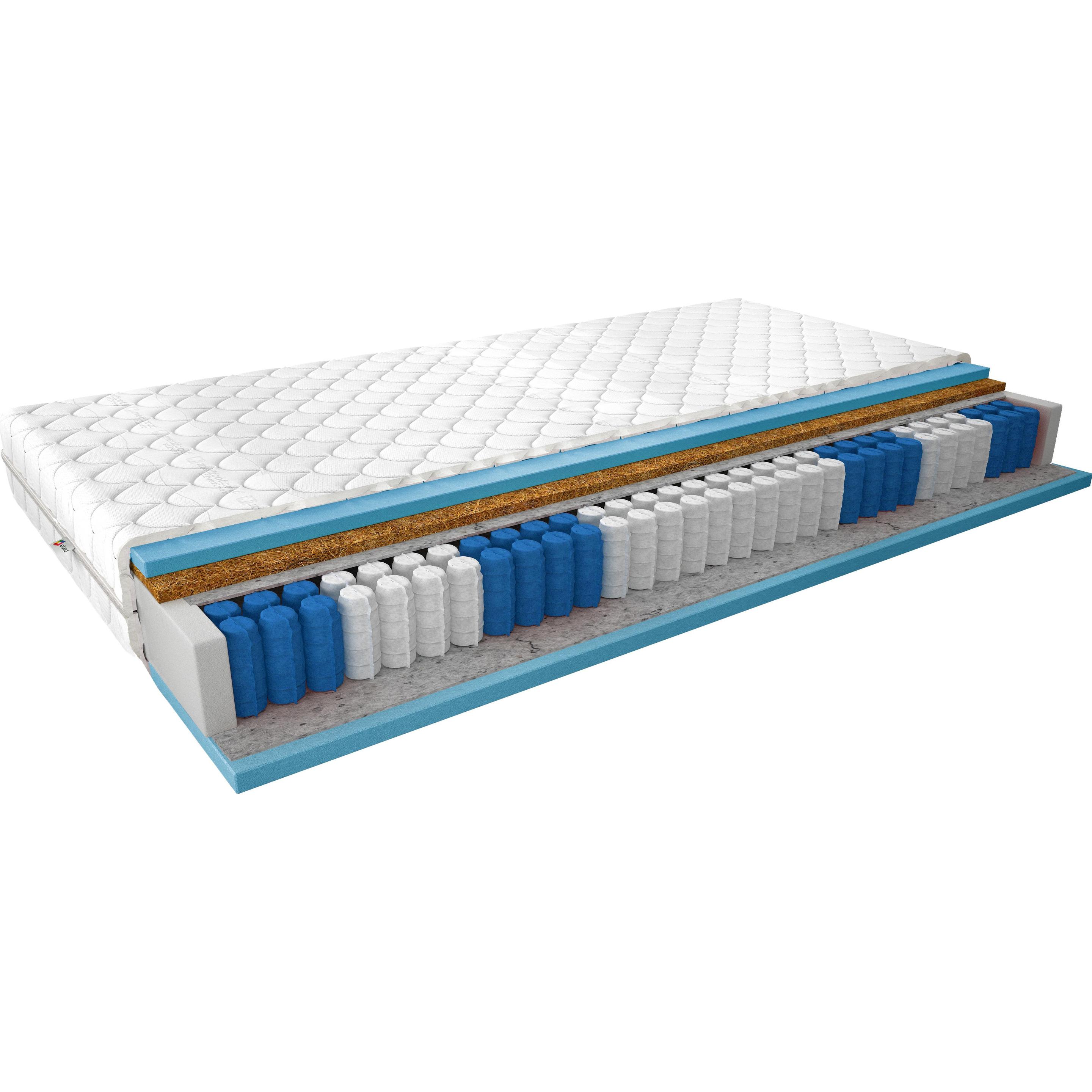 ELTAP, Matratze, Paola Medicott Silver (80 x 200 cm, Federkern, Schaumstoffkern)