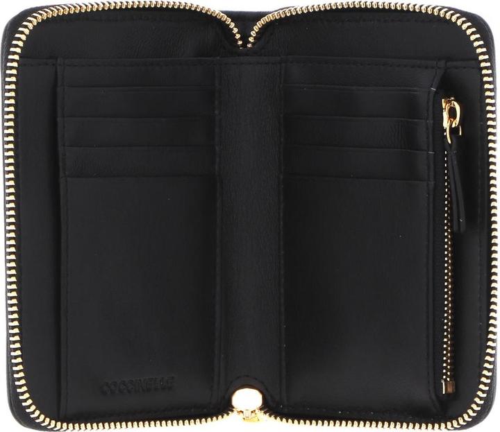 Actual product image Coccinelle Clivia Matelasse Zip Around Wallet
