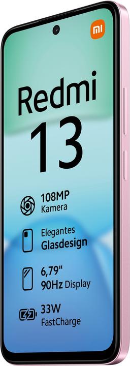 Immagine prodotto Xiaomi Redmi 13 (128 GB, Pearl Pink, 6.79", Doppia SIM Ibrida, 4G)