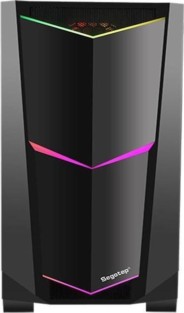 Actual product image Segotep Ares black case (Mini-ITX)