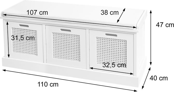 Produktbild Jamb Garderobenbank (110 cm)