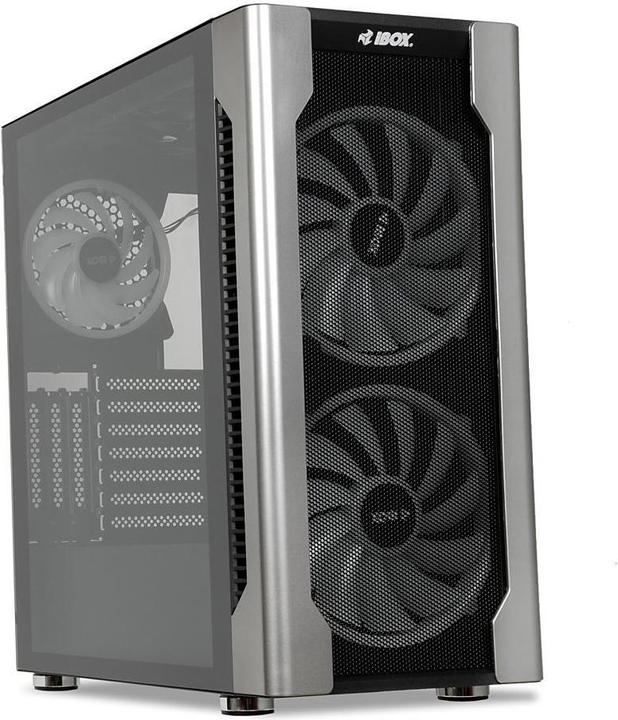 Image du produit iBox Enclos I-Box Chiron Zh68 Gaming (Mini-ITX, mATX, ATX)
