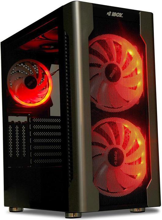 Image du produit iBox Enclos I-Box Chiron Zh68 Gaming (Mini-ITX, mATX, ATX)
