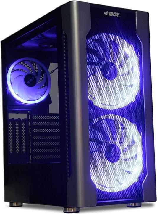Image du produit iBox Enclos I-Box Chiron Zh68 Gaming (Mini-ITX, mATX, ATX)