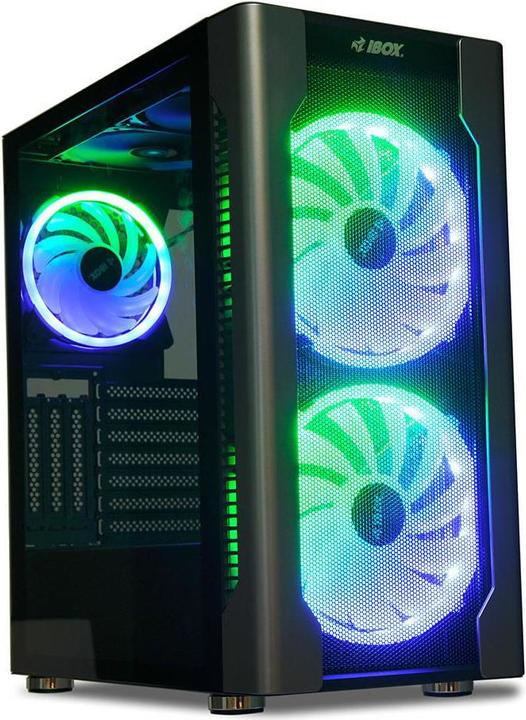 Image du produit iBox Enclos I-Box Chiron Zh68 Gaming (Mini-ITX, mATX, ATX)
