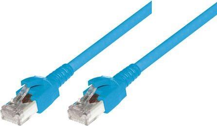 Produktbild Dätwyler Patchkabel S/FTP, PiMF, Cat.6A, blau, 2,0 m (U/FTP, CAT6a, 2 m)