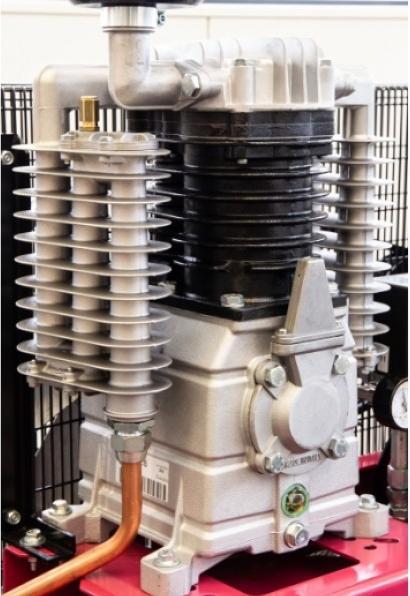 Image du produit Elmag - Kompressor, 578 l/min, 400 Volt, 10 Bar, MEISTER 850/10/200 D (10 bar, 200 l)