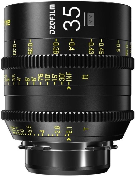 Image du produit Dzofilm Cine Lens Vespid Prime 35 T21 for PLEF Mount VVFF (Plein format)