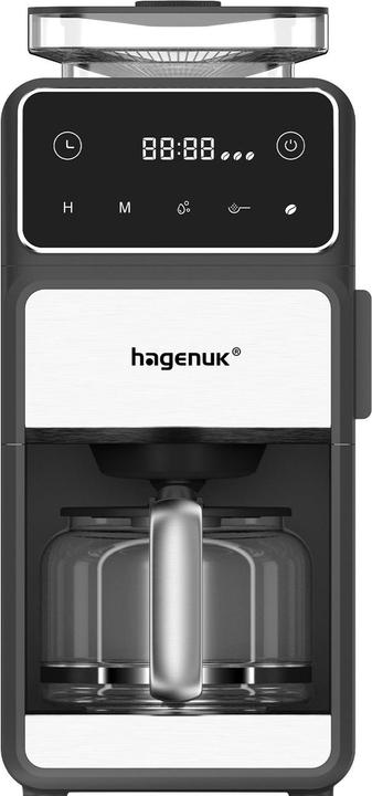 Actual product image hagenuk Kaffeemaschine mit Mahlwerk, 1,5 l