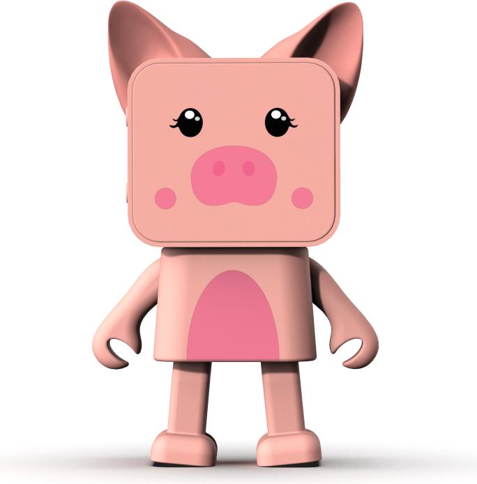Actual product image Mobility on Board Dancing Animal speaker pig (4 h, Rechargeable battery operated)