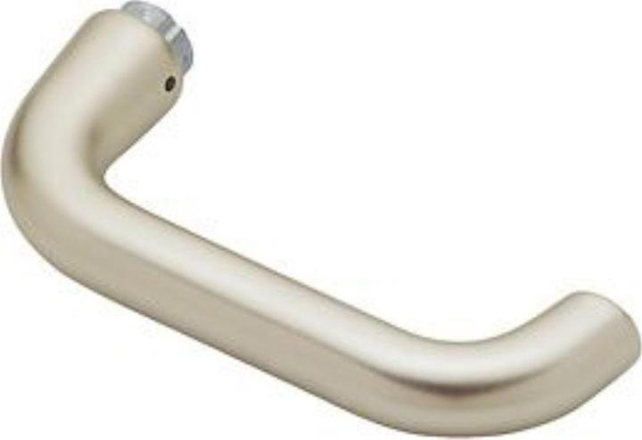 Hoppe Paris 138L lever handle aperture part Aluminium F2 / nickel silver coloured Square 8 mm DIN left / (Door handle)