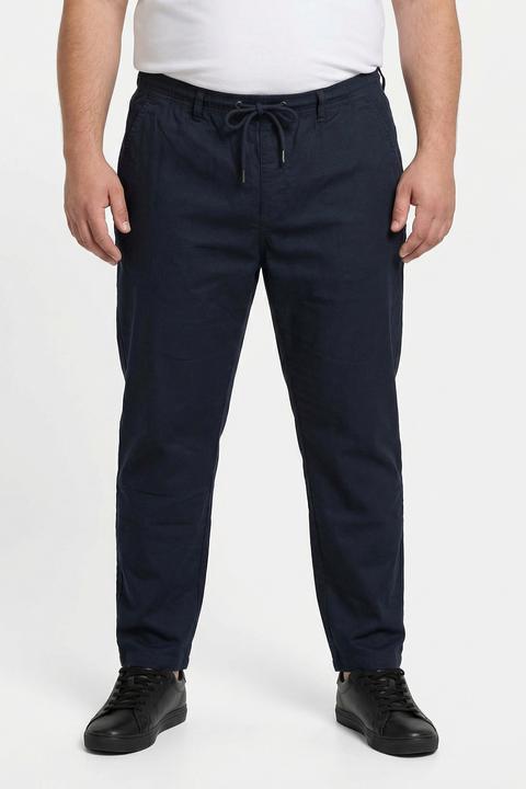 Produktbild Men+ Leinenmix-Hose, Relaxed Fit, Elastikbund (L)