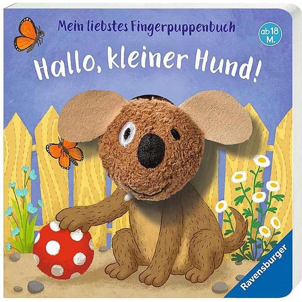 Ravensburger, Babybücher, Mein liebstes Fingerpuppenbuch: Hallo, kleiner Hund (Deutsch)
