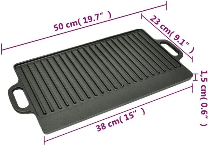 Image du produit vidaXL Grillplatte