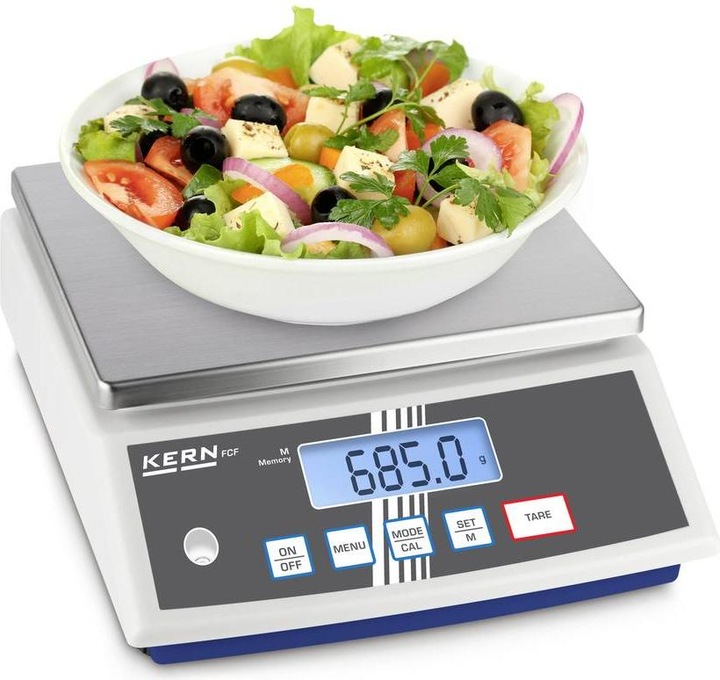 Actual product image Kern Compact bench scale versatile functions and high accuracy for industry catering