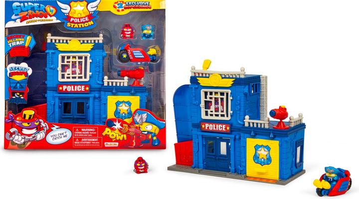 Magic Box Magicbox SuperZings Playset: Police Station