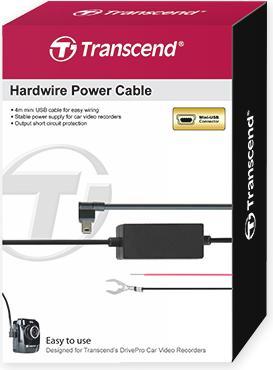 Image du produit Transcend DPK2 Dashcam Hardwire Kit for (Écran intégré)