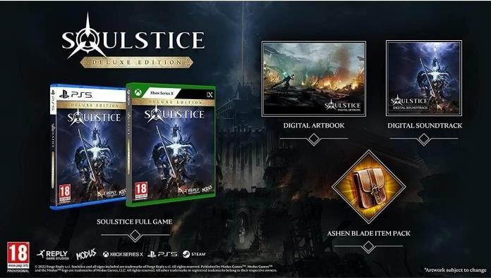 Image du produit Maximum Games Soulstice (PS5, DE)