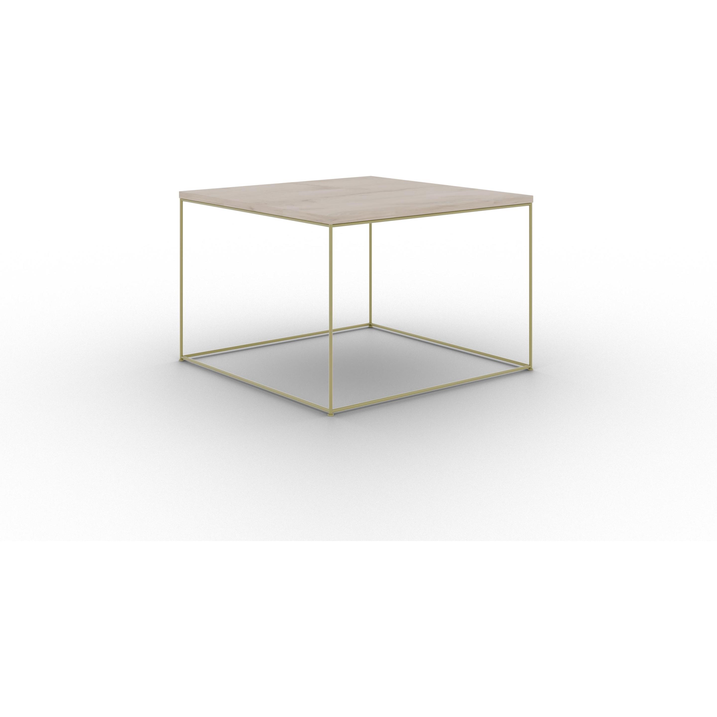 ADRK Furniture, Couchtisch + Beistelltisch, Roni (65 x 65 x 37 cm)