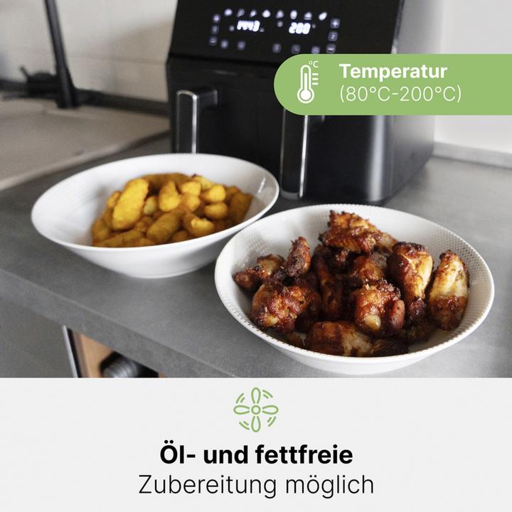 Actual product image Clatronic Double hot air fryer FR 3804 H